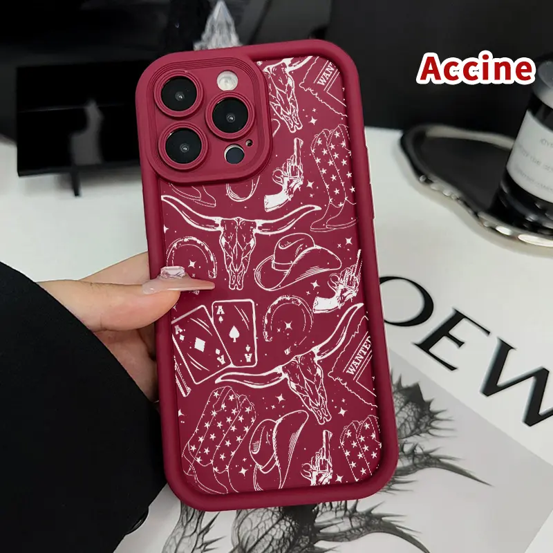Western Dreamscape Printed Dropcushion TPU Resin Cellphone Case - Durable Casing, Soft TPU Grip, Smooth Matte Finish, Full Lens Guard, Handheld Devices Protection for iPhone 17 Pro Max,16 Plus,15,15 Plus,14,13,12,11,Air,E - Mobile Phone Accessory for Boys