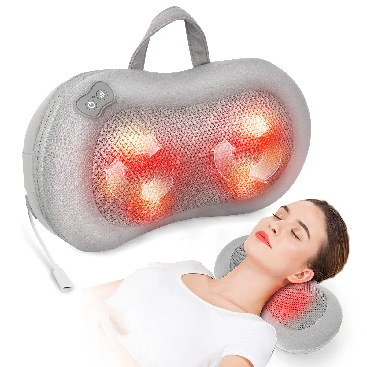 Neck and Back Massager with Heat,Electric Shoulder Massager for Pain Relief - Gifts for Dad Husband Mom Women Men, Shoulder Waist Leg Foot Massage,Deep Tissue Kneading 3D Electric Pillow - TikTok Shop Neck and Back Massager with Heat,Electric Shoulder Massager for Pain Relief - Gifts for Dad Husband Mom Women Men, Shoulder Waist Leg Foot Massage,Deep Tissue Kneading 3D Electric Pillow - TikTok Shop