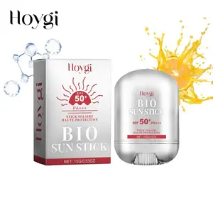 Hoygi Bio Sun Stick Pro SPF50+ PA++++ | Advanced UV Protection with Collagen & Hyaluronic Acid, Unisex Sun Stick,Perfect for Summer, Portable Anti-Wrinkle Sunscreen Stick for Face Leg & Body
