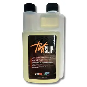 Tint Slip Solution 16oz - All-Purpose Molding Solution for Window, Film & Vinyl, Suitable for CCDCD & PS