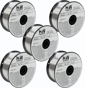 ER4043 .035" x 1-LB Aluminum MIG Welding Wire made in Canada (5-Pack)