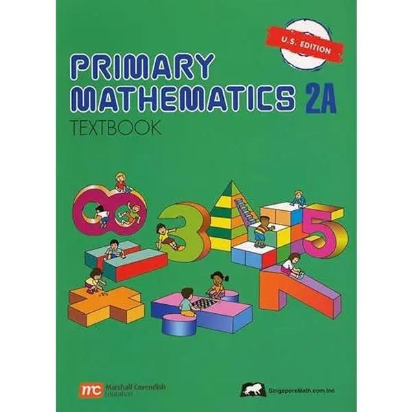 USED Book - Primary Mathematics 2A Textbook (U.S. Edition) [Singapore Math] by Kho Tek Hong (Paperback) - english