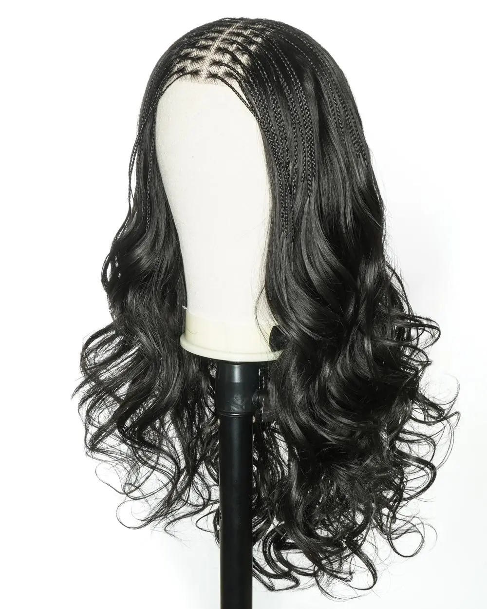 uBraids 22" Lace Frontal Body Wave Boho Braided Wig