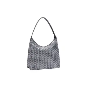 GOYARD Bohème Hobo Bag With Y-Print Canvas And Leather Handle For Women