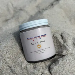 Sun Armor Tallow Sunscreen – Zinc SPF 30 | Non-Toxic Face & Body UV Shield | 2oz or 4oz