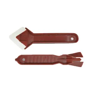 2pcs/set Mini Caulk Removal Tool, Hand Tool Scraper, Utility Tool, Practical Floor Cleaner, Tile Cleaner, Surface Glue Residue Spatula