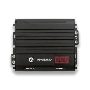 Nemesis Audio FR-M1200.1D | 1280W RMS Monoblock Amplifier