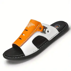 New Men'S Sandals, Stylish And Slip-Resistant Beach Shoes, Durable Outdoor Slippers for Men, Comfortable to Wear