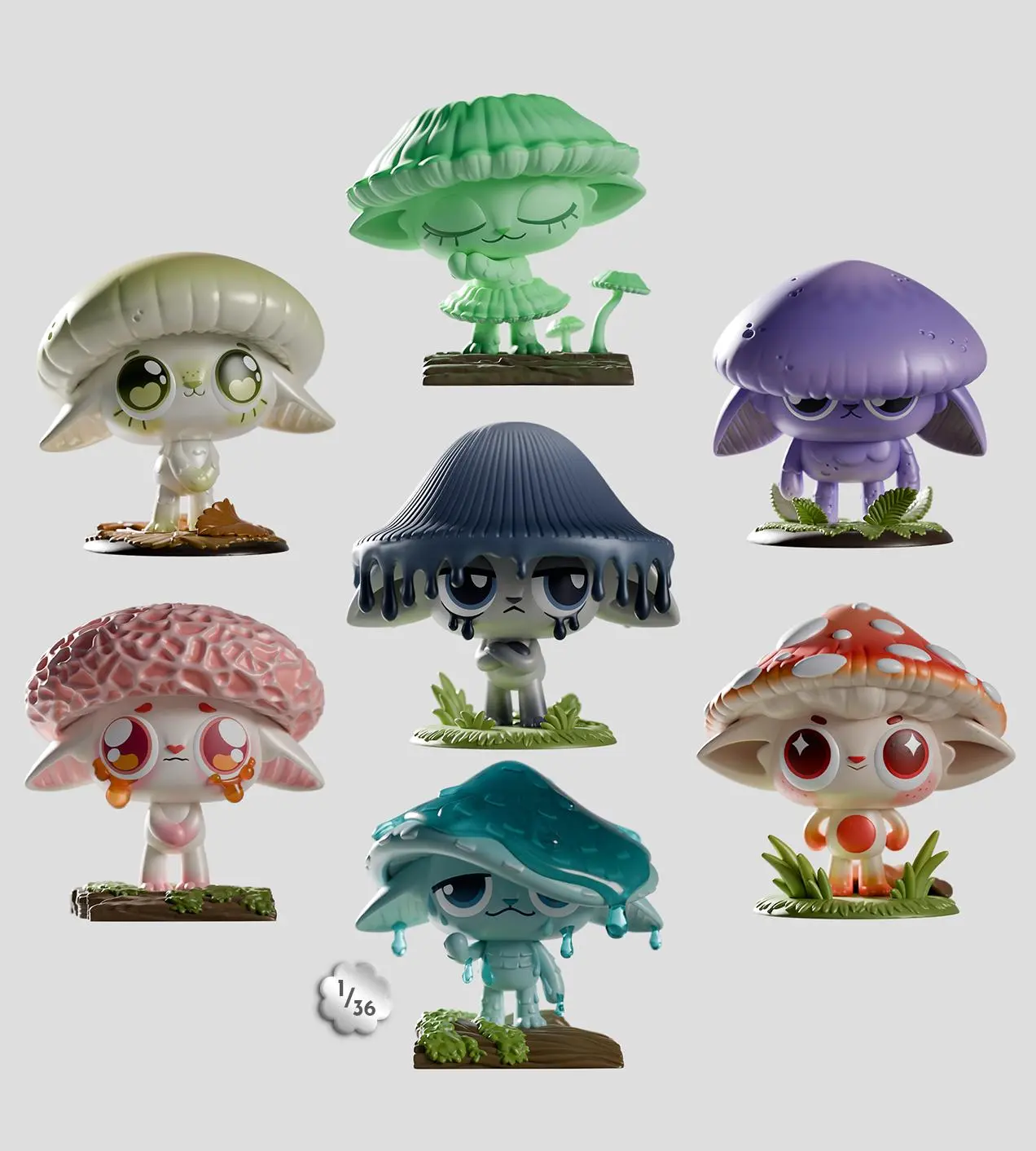 Kaleidos Creative - Capkins - Blind Box - Mystery Box