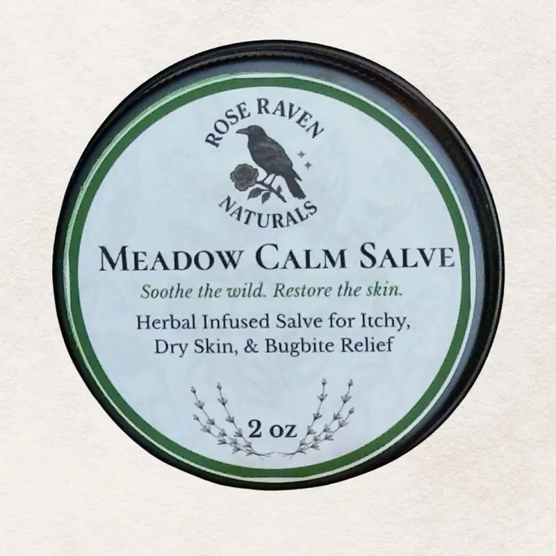Meadow Calm Salve – Southern Herbal Skin Comfort Balm