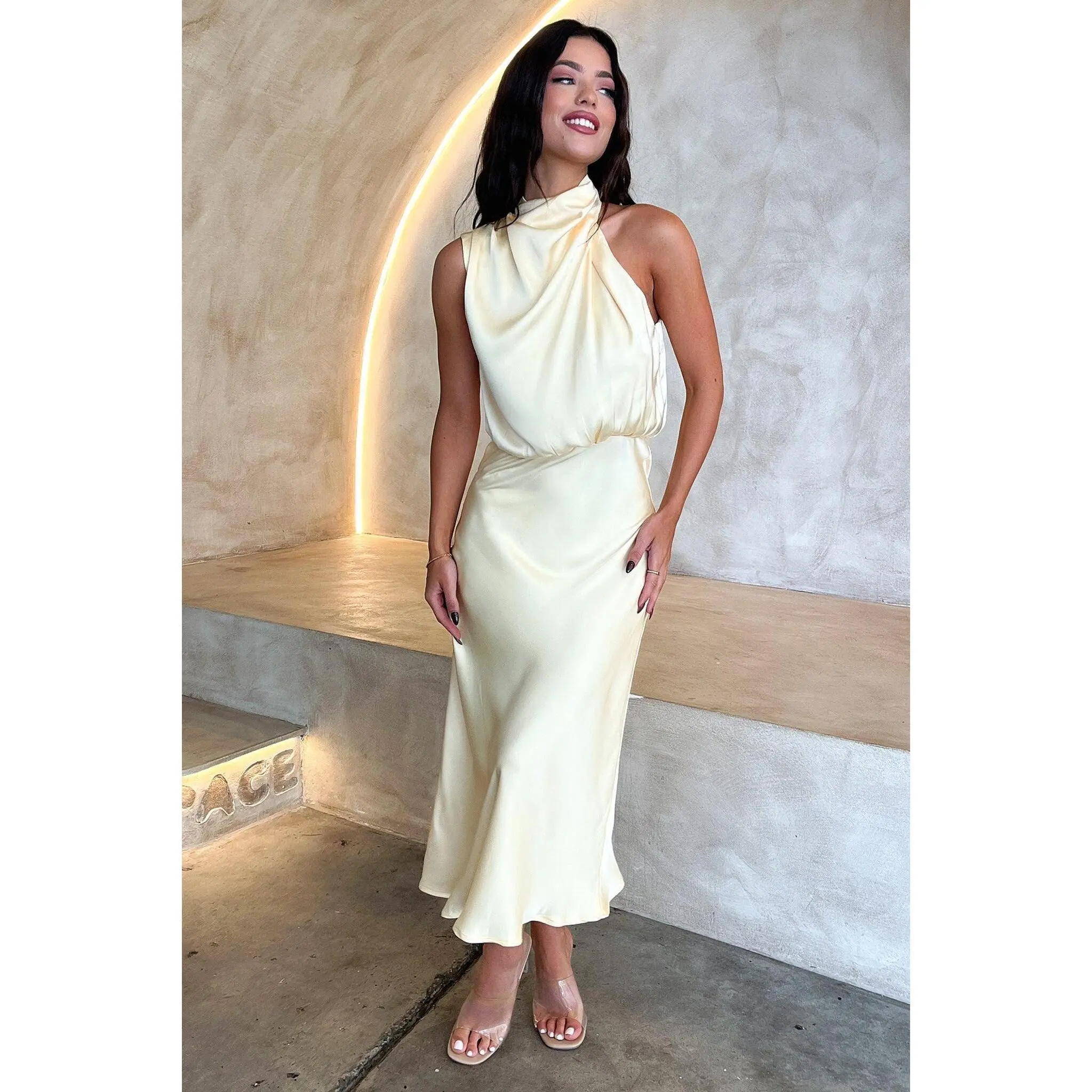 gauze wrap dress Anemos