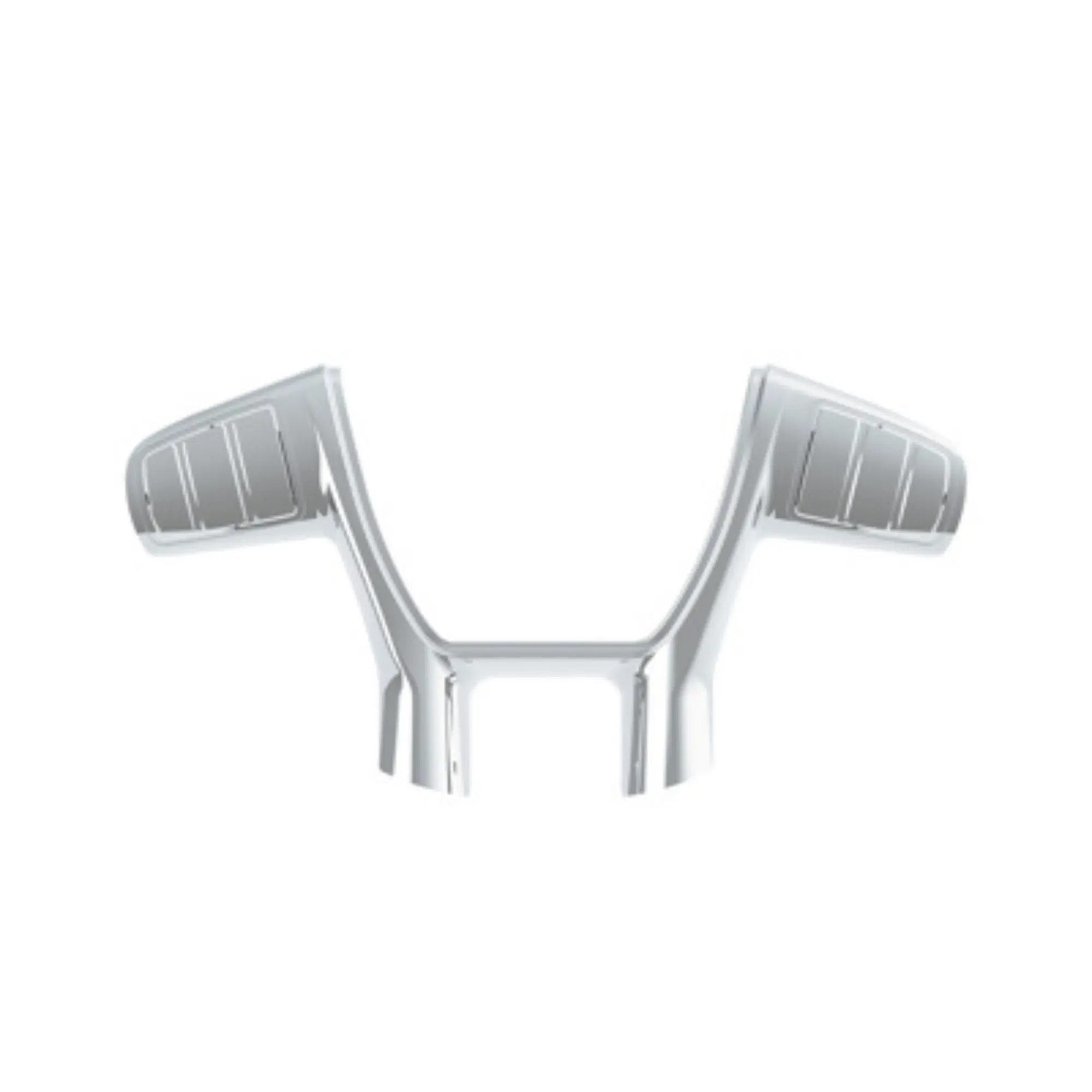 United Pacific 88191 Injection Molded Plastic Trim - Custom Chrome Accent for YourGrip Peterbilt 579/Kenworth T680 Steering Wheel, Direct Fit with Easy Installation, Removable Blank Covers