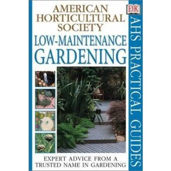 USED Book - Low Maintenance Gardening (AHS Practical Guides) by DK Publishing (Paperback) - english