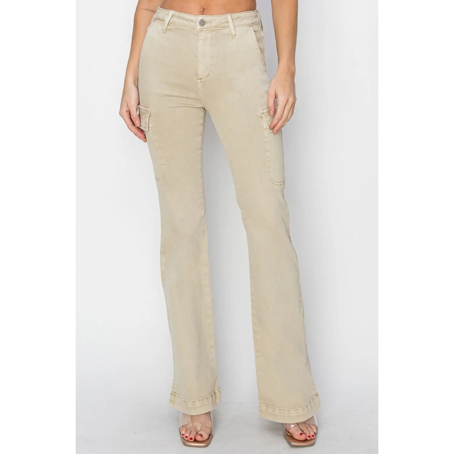 Bella Cargo Bootcut Jeans