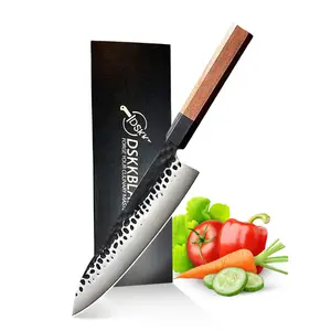 DSKK BLADE Forged High Carbon Steel Viking Knife  – Razor Sharp High Carbon Steel Kitchen Knive for Precision Cutting | Anti-Rust  Pro & Home Cooks