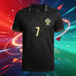2026 Portugal 7# Cristiano Ronaldo Short And Long Sleeve Soccer Jersey Fans Version Breathable