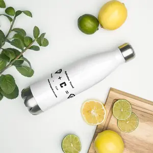 Culture Uncut Podcast Stainless Steel Insulated Water Bottle – 17 oz Drinkware Flask