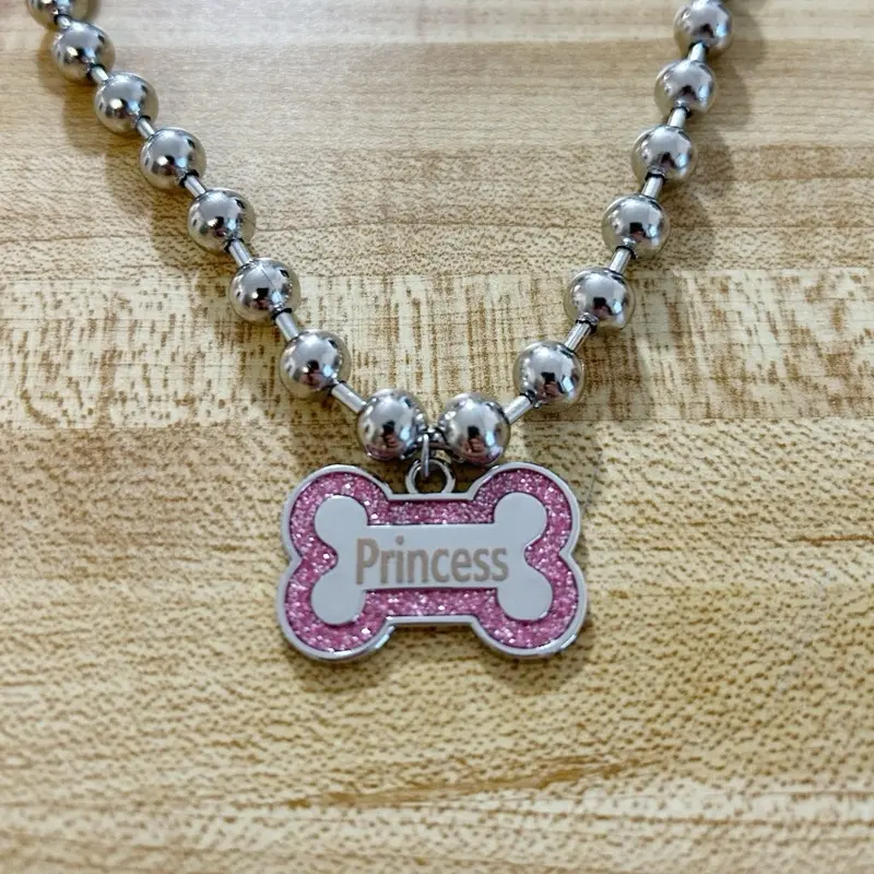 Princess Dog Bone necklace