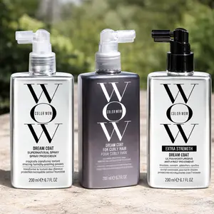 COLOR WOW Dream Coat Supernatural Spray & COLOR WOW Dream Coat for Curly Hair Moisture-Boosting Spray, Curl-Enhancing Formula Extra Strength