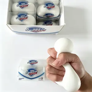 [Fast Ship] Crunchy Soap Stress Ball Toys |ADHD Autism Focus Tool Novelty Gift Birthday Present Therapy Aids |ASMR Squeeze Sensory Balls For Kids And Adults | Fun Round Block Filled Squishy Fidgets | Anti Stress Relief For Office Desk Classroom Travel