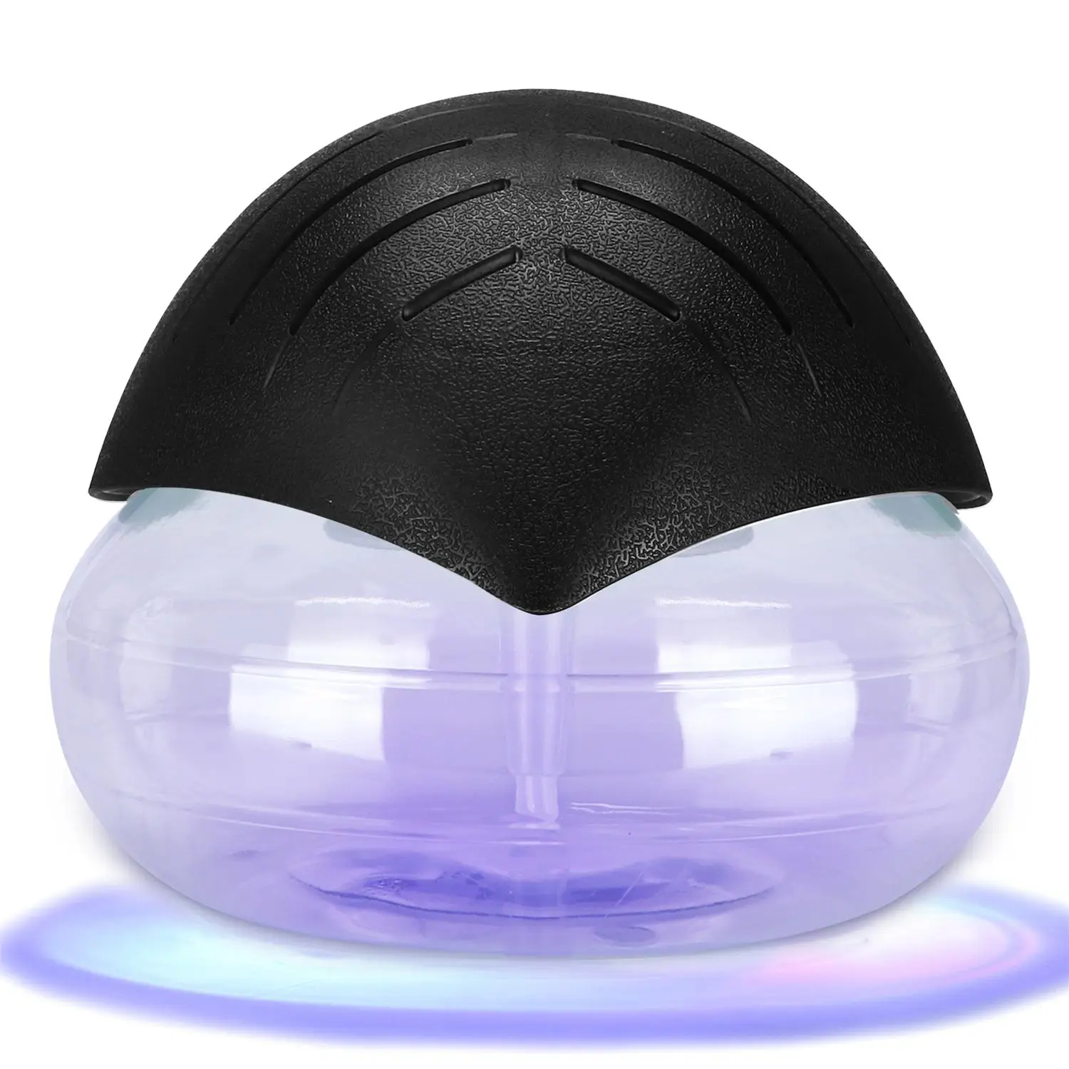 Air Purifier, Water Filter Air Washer, Essential Oil Aroma Diffuser with LED Color Night Light, Mini Air Cleaner for Home Office and Pet, Office Acces