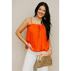 The Laila Bubble Tank Top