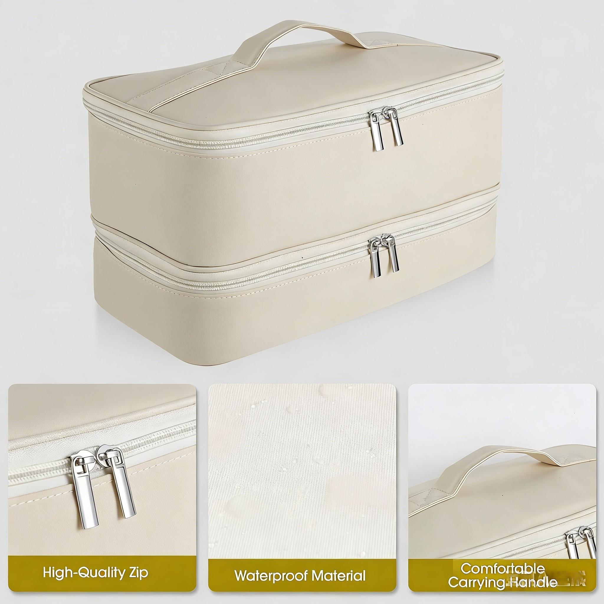 Carrying Case for Shark Flex Style Dyson Airwrap Supersonic Hair Dryer Double-Layer Travel Storage Bag Also for Revlon Hair Dryer Brush Hair Accessories Tools Carrying Case for Shark Flex Style Dyson Airwrap Supersonic Hair Dryer Double-Layer Travel Storage Bag Also for Revlon Hair Dryer Brush Hair Accessories Tools