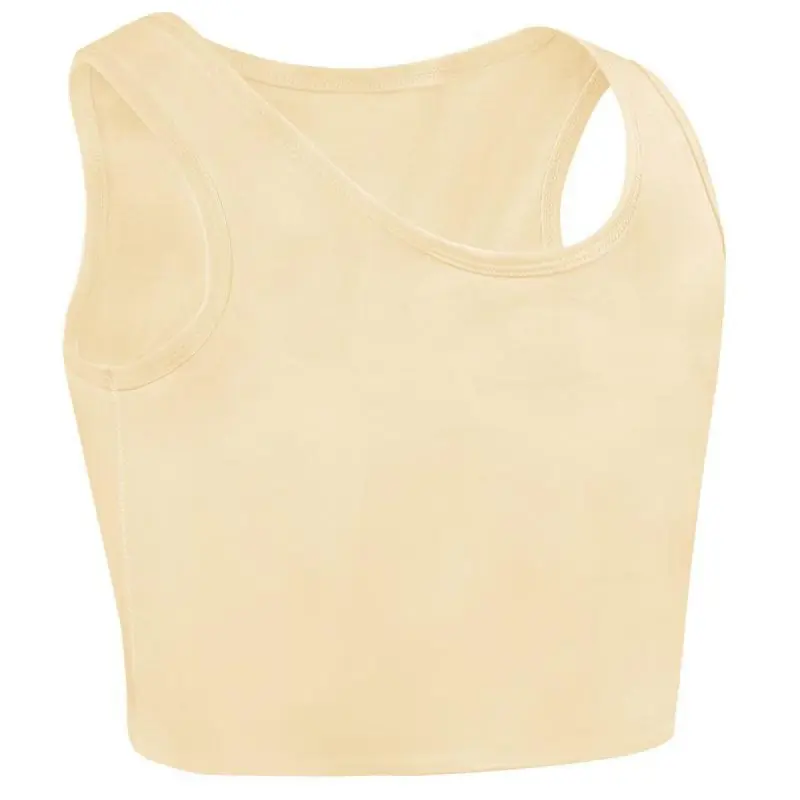 [VibeFit] CuteStreet Transgender Tomboy FTM Chest Binder Pull On Closure Breathable and Strong Compression Tank Top Trans Bra Binder