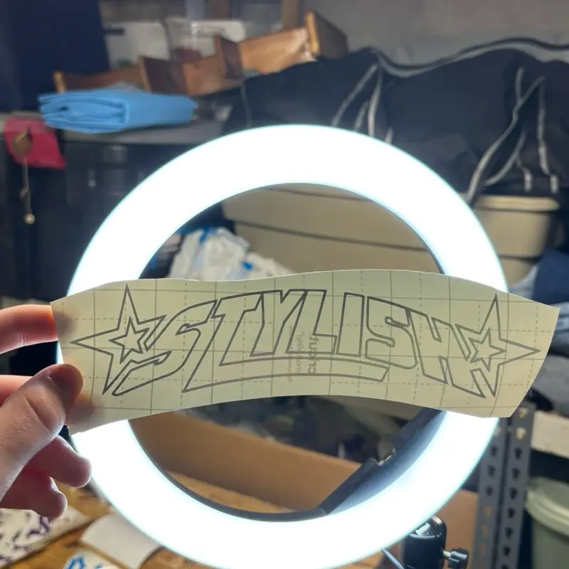 Mini “Wanted” Stylish Waterproof Vinyl Decal