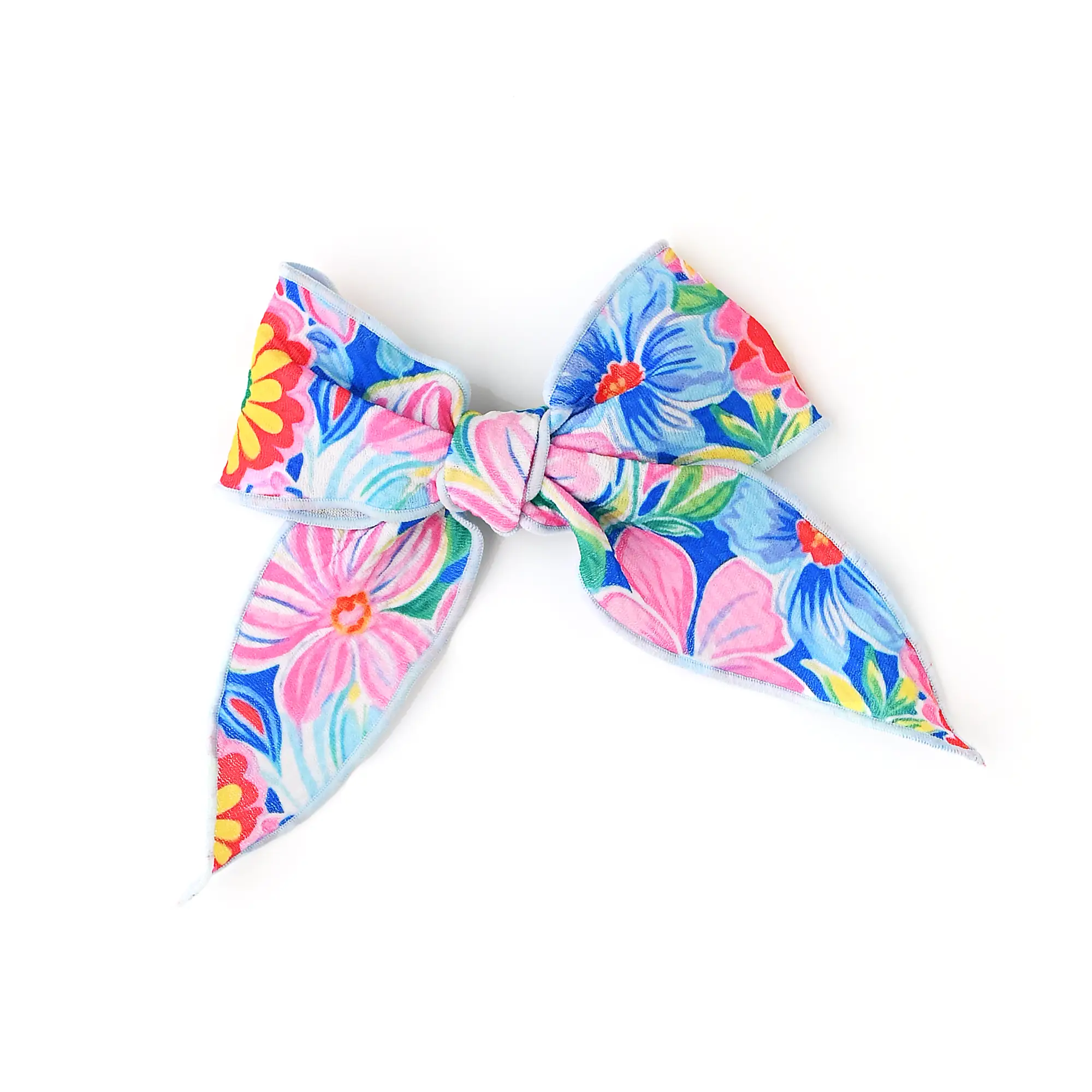 Pippa Clip Bow Valentines Day Floral Hair Accessory