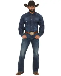 Rank 45 Men's 45&Reg; Roughstock Rockford Wash Brock Relaxed Bootcut Performance - Rmsu25j02-Dkw