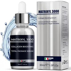 Matrixyl 3000 Total Package Serum with Hyaluronic Acid, Argireline Serum for Anti-Wrinkle, Collagen Boosting, Anti-Aging & face hydrating, Deep Wrinkle Repair & Firming for Fine - 30ml