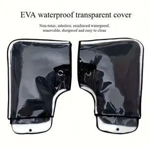 All-Season Windproof and Rainproof Handlebar Covers, Winter Thick Warm Hand Guards, Universal Anti-Slip for Electric Bike Motorcycle Scooter
