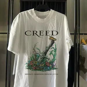 Creed Shirt , Creed Summer of '99 Tour  2024 Simpsonville, SC Poster Version Tee Shirt Shirt Casual Cotton