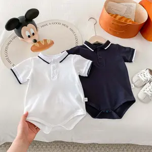Boys' New Summer Baby Short Sleeve Rompe