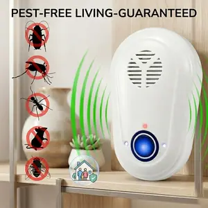 2026 New 2-in-1 Ultrasonic Pest Repeller - Say Goodbye to Mosquitoes & Mice - Plug-in, Non-Toxic & Silent Protection for Home & Kitchen, Cockroach Repellent