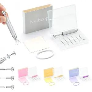 Piercing Taper Ball Grabber Tool for Changing Jewelry 16G 18G Stainless Steel Flat Back Earring Applicator Tool for Ear Nose Lip Jewelry with Storage Case