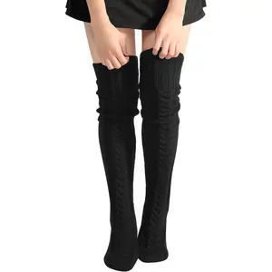 Thigh High Socks - Over Knee High Socks for Women Warm Valentines Day Gifts for Her Thigh High Stockings Leg Warmers