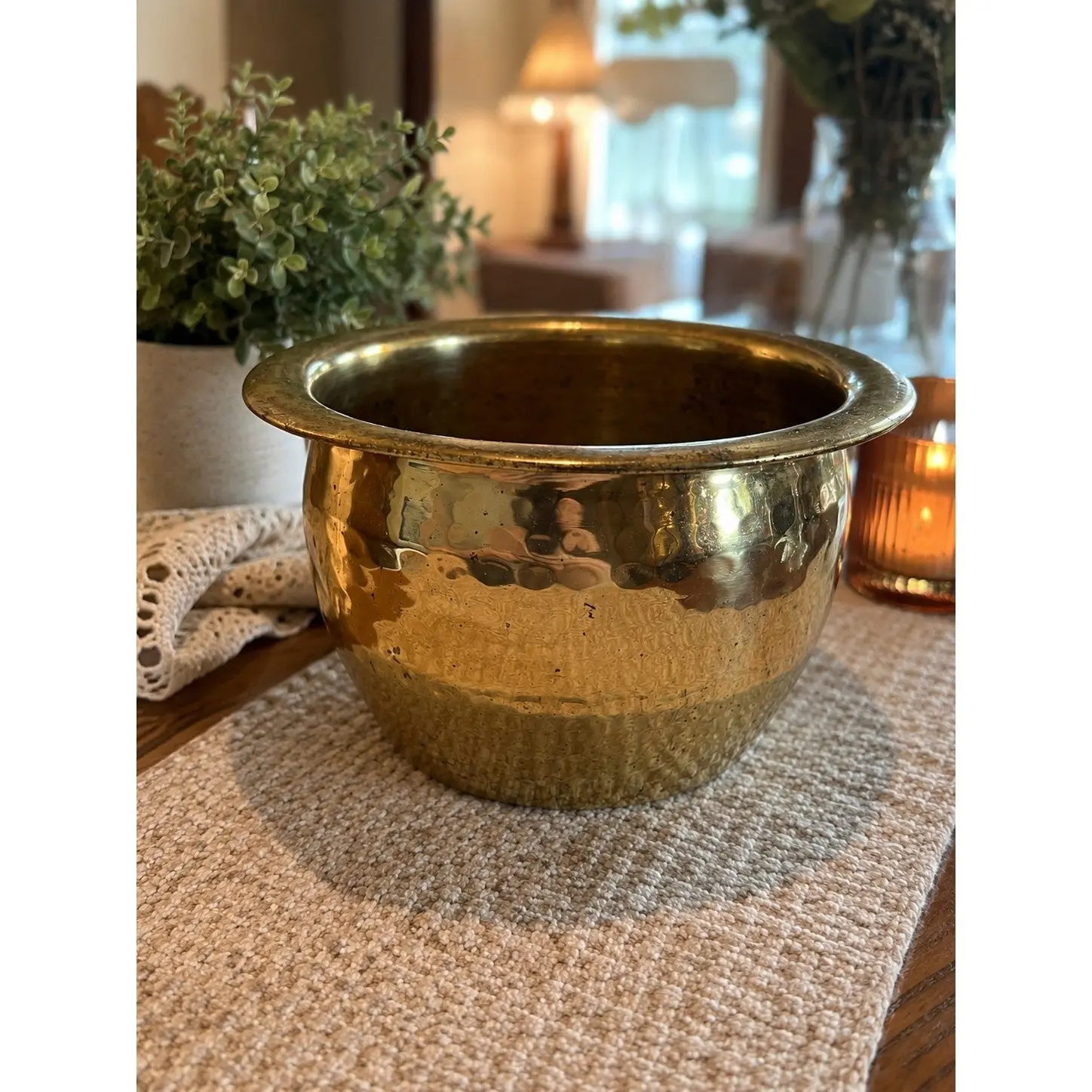 Brass Planter