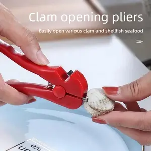 3PCS Multi-purpose clam pliers, kitchen pliers, hairy clam tongs, clam shell tongs, New Year's gift tongs