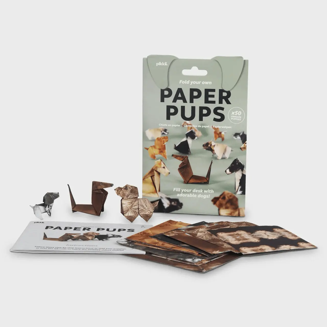 Paper Pups Origami Dog Kit
