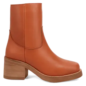 ROXY LEATHER BOOTIE