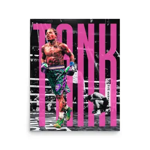 Limited Edition Poster / Gervonta Davis Poster / Tank Poster / Gervonta "Tank" Davis / Boxing / Boxing Poster