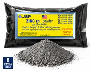 Zinc Powder Gold Silver Recovery Refining Metal Precipitant Zinc Dust Zn Casting