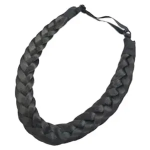JETSETTER BLACK 1B BRAIDED HEADBAND