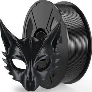 1.75mm Pure Color Silk Metallic Pla Filament 250g High Dimensional Accuracy Low Shrinkage Stable Compatible with Creality Bambu Lab Prusa Elegoo