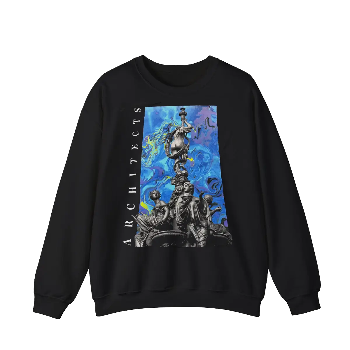 Vintage Architects Band Progressive T-shirt Casual Cotton Fabric Shirt Men's Sweatshirt
