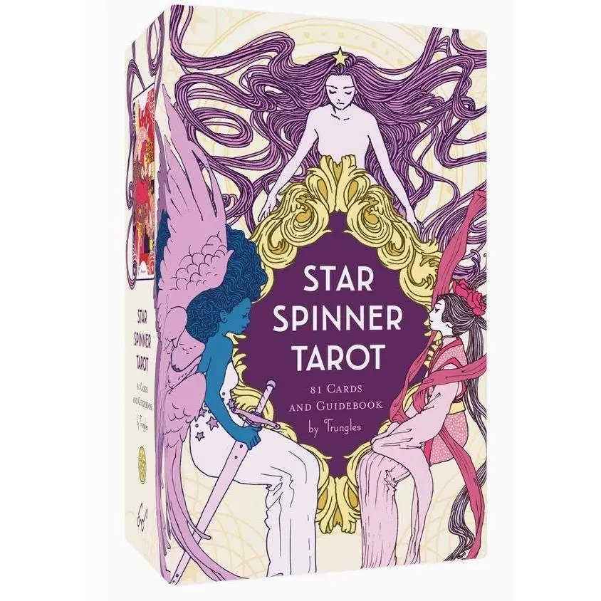 Star Spinner Tarot – Inclusive Tarot Deck | 81 Cards & Guidebook | Modern Mythic Divination