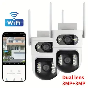 Wireless Security Camera with, Pan Tilt, Night Vision, Motion Detection, Bidirectional Calling, WiFi Connectivity, 3mp HD View Wireless Wifi Cameras