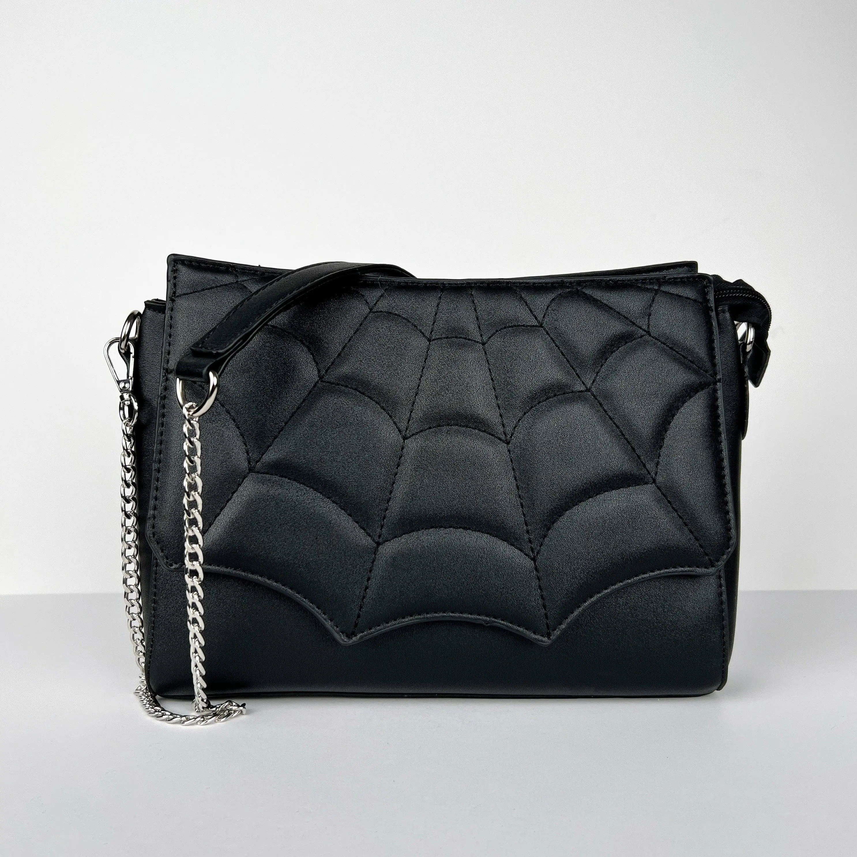 Midnight Web Crossbody Bag
